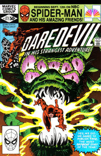Cover Thumbnail for Daredevil (Marvel, 1964 series) #177 [Direct]