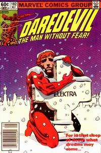 Cover Thumbnail for Daredevil (Marvel, 1964 series) #182 [Newsstand]