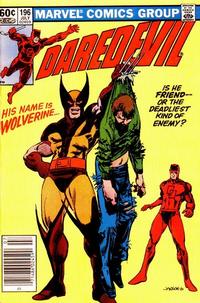 Cover Thumbnail for Daredevil (Marvel, 1964 series) #196 [Newsstand]