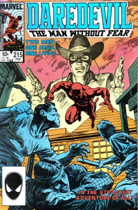 Cover for Daredevil (Marvel, 1964 series) #215 [Direct]