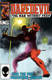 Cover Thumbnail for Daredevil (Marvel, 1964 series) #220 [Direct]