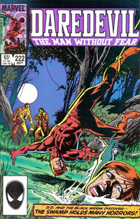Cover for Daredevil (Marvel, 1964 series) #222 [Direct]