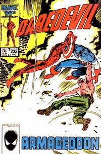 Cover for Daredevil (Marvel, 1964 series) #233 [Direct]