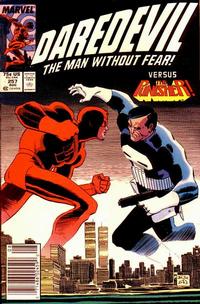 Cover Thumbnail for Daredevil (Marvel, 1964 series) #257 [Newsstand]
