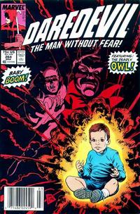 Cover Thumbnail for Daredevil (Marvel, 1964 series) #264 [Newsstand]