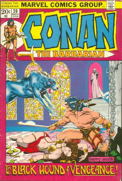Cover for Conan the Barbarian (Marvel, 1970 series) #20 [Regular Edition]