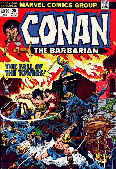 Cover for Conan the Barbarian (Marvel, 1970 series) #26 [Regular Edition]