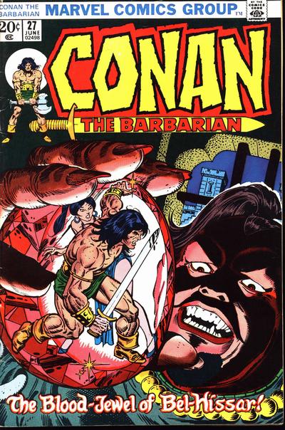 Cover for Conan the Barbarian (Marvel, 1970 series) #27 [Regular Edition]