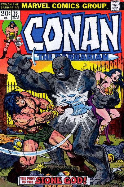 Cover for Conan the Barbarian (Marvel, 1970 series) #36