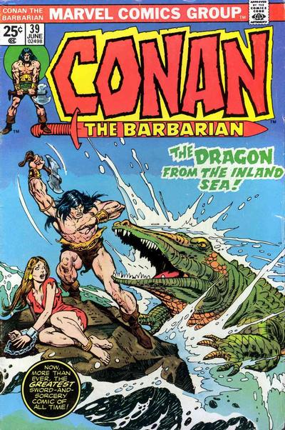 Cover for Conan the Barbarian (Marvel, 1970 series) #39