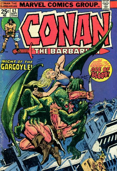 Cover for Conan the Barbarian (Marvel, 1970 series) #42