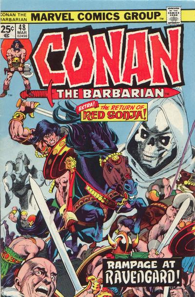 Cover for Conan the Barbarian (Marvel, 1970 series) #48 [Regular Edition]