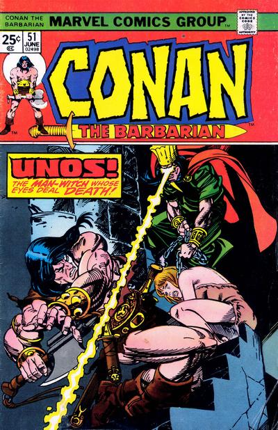 Cover for Conan the Barbarian (Marvel, 1970 series) #51 [Regular Edition]