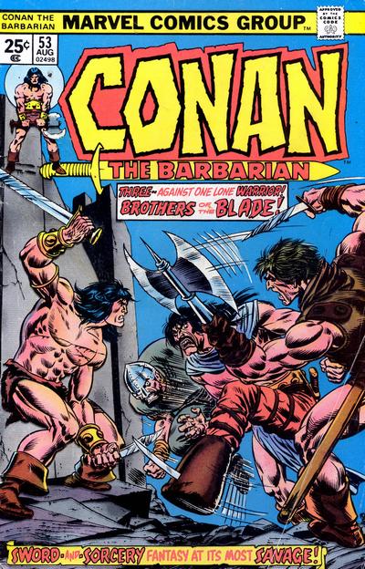 Cover for Conan the Barbarian (Marvel, 1970 series) #53 [Regular Edition]