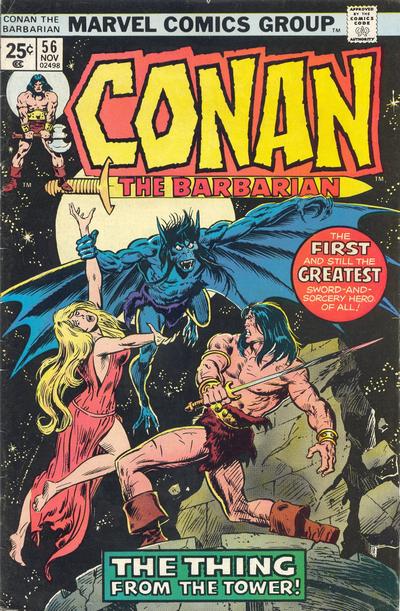 Cover for Conan the Barbarian (Marvel, 1970 series) #56