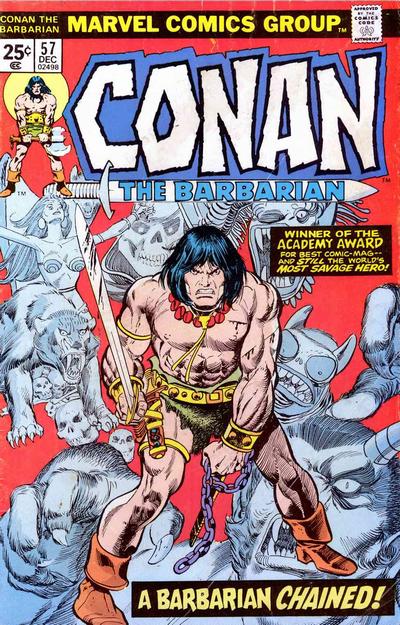 Cover for Conan the Barbarian (Marvel, 1970 series) #57 [Regular Edition]