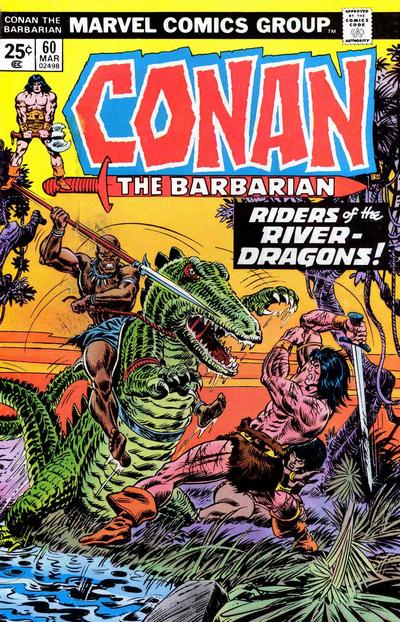 Cover for Conan the Barbarian (Marvel, 1970 series) #60 [Regular Edition]