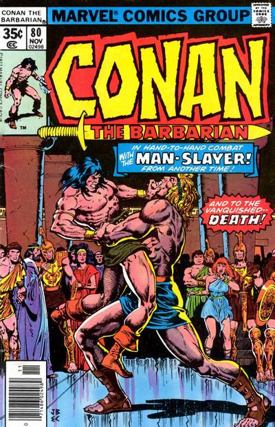 Cover for Conan the Barbarian (Marvel, 1970 series) #80 [Regular Edition]