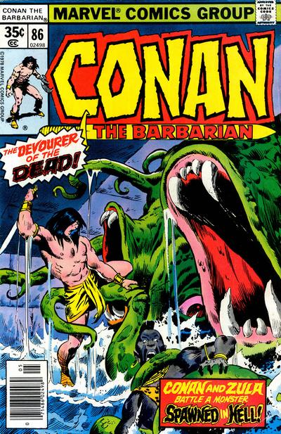 Cover for Conan the Barbarian (Marvel, 1970 series) #86