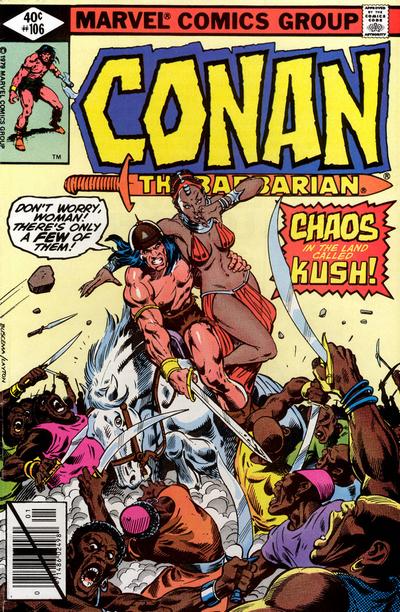 Cover for Conan the Barbarian (Marvel, 1970 series) #106 [Direct]