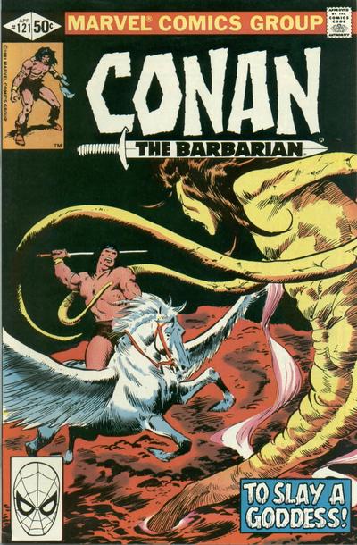 Cover for Conan the Barbarian (Marvel, 1970 series) #121 [Direct]