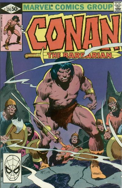 Cover for Conan the Barbarian (Marvel, 1970 series) #124 [Direct]