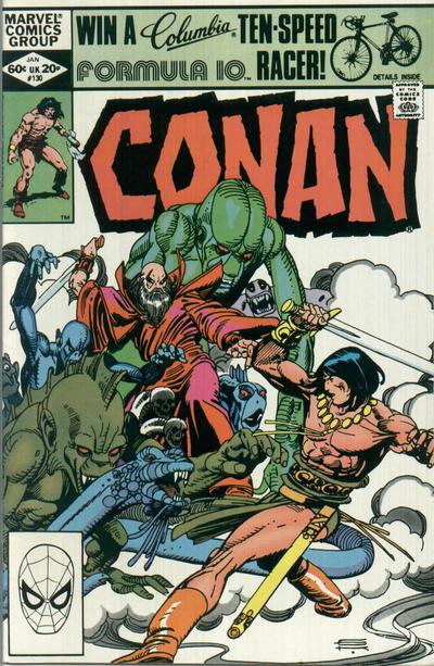 Cover for Conan the Barbarian (Marvel, 1970 series) #130 [Direct]