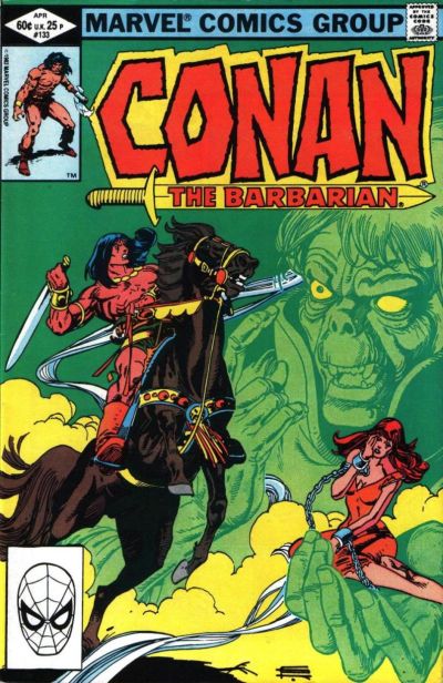 Cover for Conan the Barbarian (Marvel, 1970 series) #133 [Direct]
