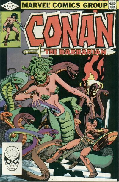 Cover for Conan the Barbarian (Marvel, 1970 series) #134 [Direct]