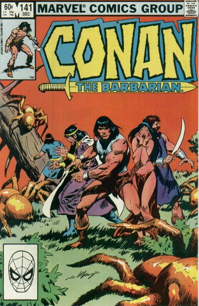 Cover for Conan the Barbarian (Marvel, 1970 series) #141 [Direct]