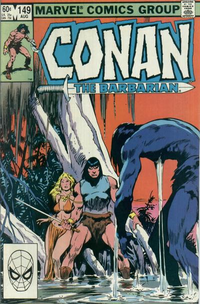 Cover for Conan the Barbarian (Marvel, 1970 series) #149 [Direct]