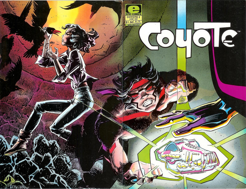 Cover for Coyote (Marvel, 1983 series) #2