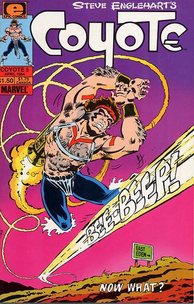 Cover for Coyote (Marvel, 1983 series) #5