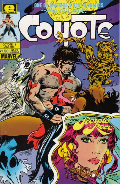 Cover for Coyote (Marvel, 1983 series) #13