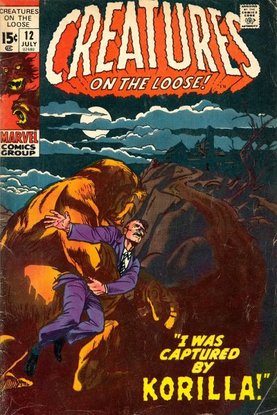 Cover for Creatures on the Loose (Marvel, 1971 series) #12
