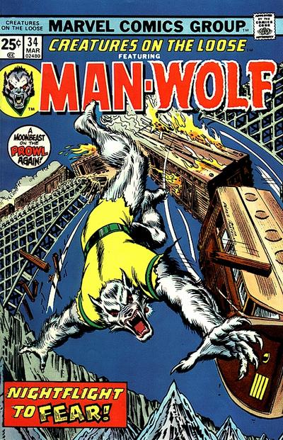Cover for Creatures on the Loose (Marvel, 1971 series) #34