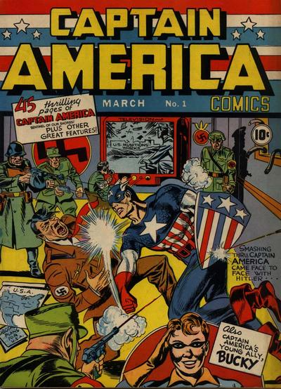 Cover for Captain America Comics (Marvel, 1941 series) #1