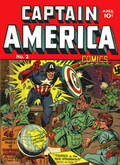 Cover for Captain America Comics (Marvel, 1941 series) #2
