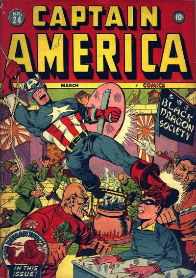 Cover for Captain America Comics (Marvel, 1941 series) #24