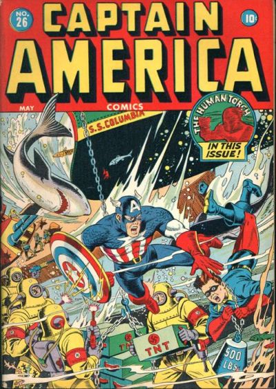 Cover for Captain America Comics (Marvel, 1941 series) #26
