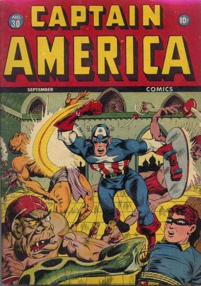 Cover for Captain America Comics (Marvel, 1941 series) #30