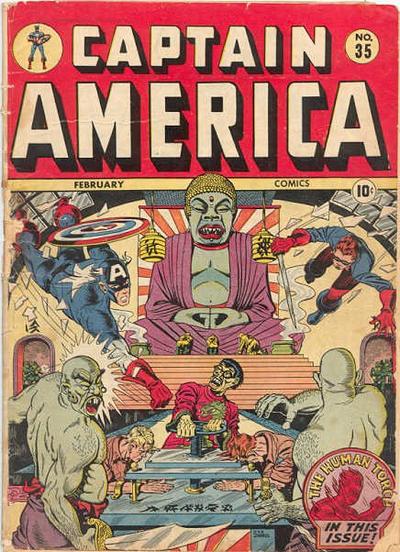 Cover for Captain America Comics (Marvel, 1941 series) #35