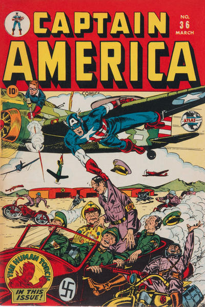 Cover for Captain America Comics (Marvel, 1941 series) #36