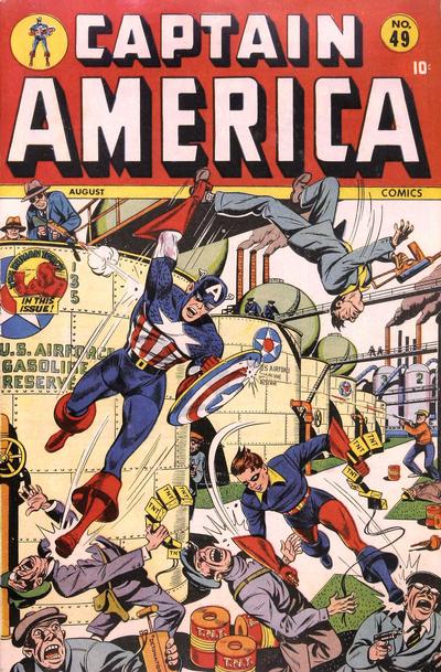 Cover for Captain America Comics (Marvel, 1941 series) #49