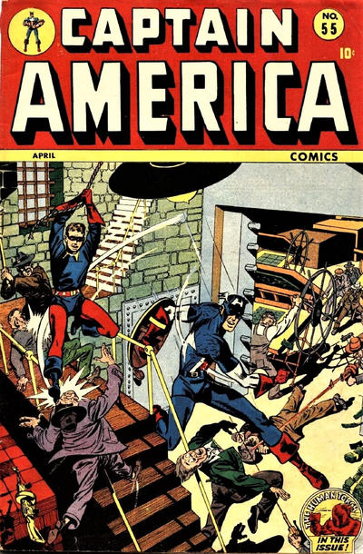 Cover for Captain America Comics (Marvel, 1941 series) #55