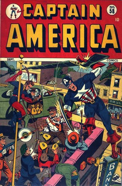 Cover for Captain America Comics (Marvel, 1941 series) #58