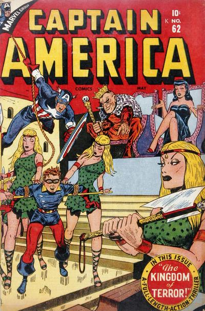 Cover for Captain America Comics (Marvel, 1941 series) #62