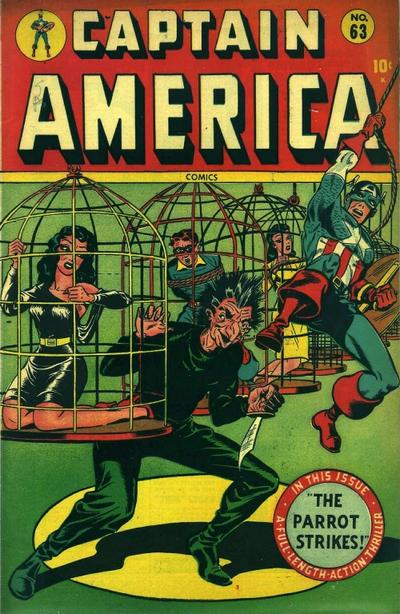 Cover for Captain America Comics (Marvel, 1941 series) #63