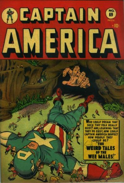 Cover for Captain America Comics (Marvel, 1941 series) #69