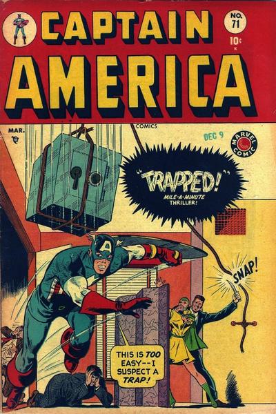 Cover for Captain America Comics (Marvel, 1941 series) #71